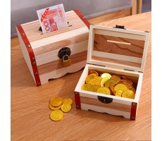 Handmade Jewelry Money Organizer Box with Lock and Two Keys（2 Pack Big&Small） - BZMEHEOZD