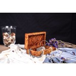 Bazaardi Hand Carved Wooden Multipurpose Keepsake Jewelry Decorative Art Box Storage Organizer Large wood Box ,Antique Large - B9MZLNDZW