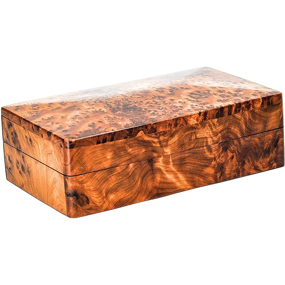 Bazaardi Hand Carved Wooden Multipurpose Keepsake Jewelry Decorative Art Box Storage Organizer Large wood Box ,Antique Large - B9MZLNDZW