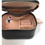 Kate Spade New York Jewelry Holder Travel Box Black Saffiano Leather - BHPP4MQNI