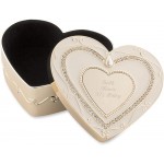 Soft Gold Regal Elegance Heart Keepsake Box Jewelry Box Free Customization Things Remembered - BXGUSPPIS