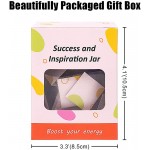 Success and Inspiration Jar Positive and Motivated Quotes Jar Gifts for Friends Female Birthday Gifts for Friends Female Going Away Employee Appreciation Thinking of You Gift for Friends Women - BOK0BLYC0