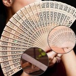 jinfu 50pc Personalized Wooden Wedding Favors and Gifts for Guest Sandalwood Hand Fan Party Decoration Folding Fans,Baby Shower Personalized Gifts,Sandalwood Fans,Wedding Favors Personalized - BY0GG3P8Z