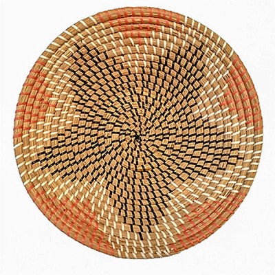 King Carpets Many Style Color Boho Wall Basket Hanging Wall Basket Seagrass Decorative Bowl Decor for Living Room or Bedroom Unique Wall Art Style C34 10 - B2AATXLYH