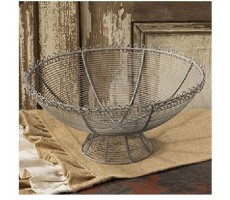 The Country House Collection 83732 Pedestal Bowl WIre - B5N4J917K