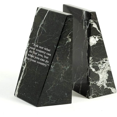 Personalized Marble Bookend - BAUUWCQ21
