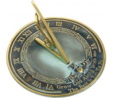 Rome RM2308 Brass Sundial "Grow Old With Me" - BRK5OINOF