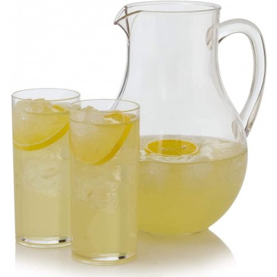 Lemonade Fake Pitcher and Glass Set - BHE9NVT3C