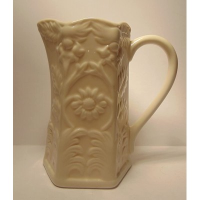 Two's Company Fine Porcelain 6" Tall Milk Pitcher - B1S2GKY68