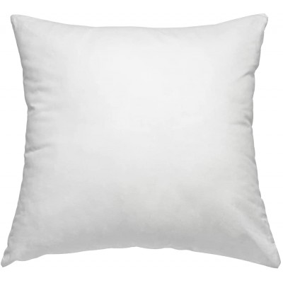 Made in USA 26"X26" Square Sham Pillow Insert for Sofa Throw and Decoration Pillow 26x26 - B9570EWPJ