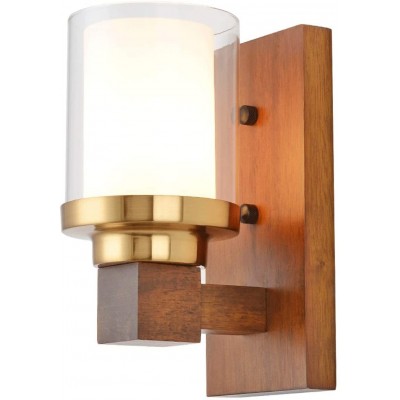 Modern Minimalist Living Room Country Restaurant Creative Candle Bedroom Bed Solid Wood Head Wall Lamp - BVGUHWEBJ