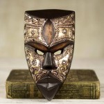 NOVICA Decorative Wood Mask Brown - BJLYM0E1T