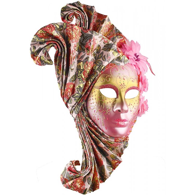 Quligeta Masquerade Venetian Decorative Mask Wall hanging Beautiful Lady Art Collection Mask - B7G73I9VU