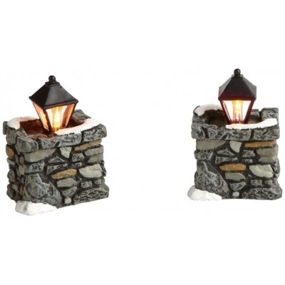 Department 56 Accessories for Villages Limestone Lamps - BS4XFZNYJ
