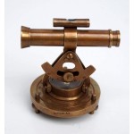 Antiques Art Solid Brass 5 Alidade Telescope Compass Classy Survey Tool Elegant Survey Tool Small Transit Office Decor Gift Item - BP9L5AY63