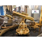 Desktop Brass Telescope & Compass Antique Nautical - BVUVT1G6O