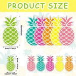 48 Pcs Tropical Punch Pineapples Accents Tropical Classroom Decor Pineapple Classroom Decor Tropical Punch Classroom Decor Pineapple Cutouts for Classroom Home Party Decor - B8MXIPJFI