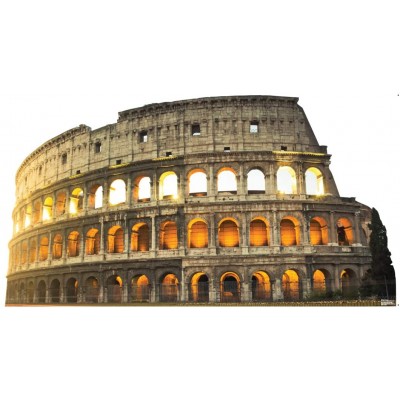 Advanced Graphics Colosseum Life Size Cardboard Cutout Standup Italy Party Theme - BJJAWWW3Z