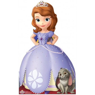 Advanced Graphics Sofia The First Life Size Cardboard Cutout Standup Disney Junior's Sofia The First - B1H4MJDQY