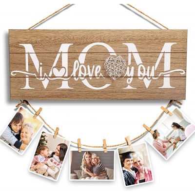 Gifts for Mom Christmas Gifts for Mom Birthday Gifts for Mom New Mom Gifts for Women Mothers Day Gifts for Mom Grandma Wife Auntie Unique Mom Birthday Gifts from Daughter Son Kids Husband Photo Holder - B11KTI0CD