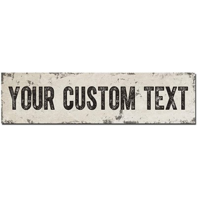 Rustic Custom Metal Sign Custom Sign for Indoor or Outdoor use. - BH51AMU4P