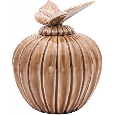 Angel Wings Urn | Ceramic Urns for Ashes Adult Male Female| Cremation Urns for Human Ashes Adult Female Male | Decorative Urns | Cremation Urn for Keepsake Burial | Medium Ashes Keepsake - BE7UP6RWK