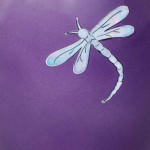 UrnsDirect2U MOP Dragonfly Adult Decorative-urns Purple - BGSGLS3FT